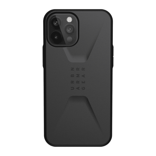 Protector UAG CIVILIAN iPhone 12 Pro / Normal negro