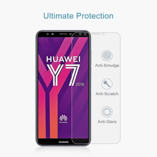 Huawei Y7 2018 vidrio templado