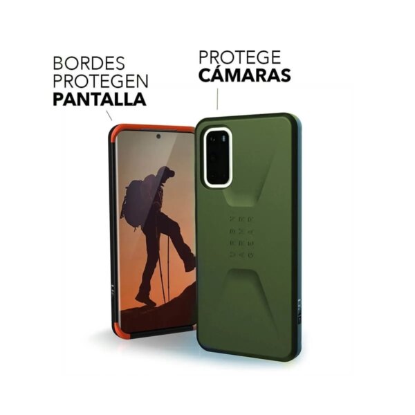 Samsung Galaxy S20 Plus Protector UAG Civilian Verde