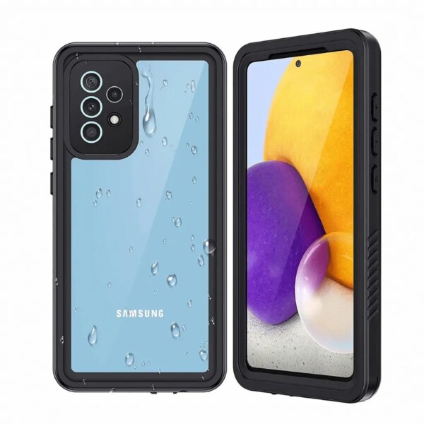 Samsung Galaxy A72 Protector 360 negro