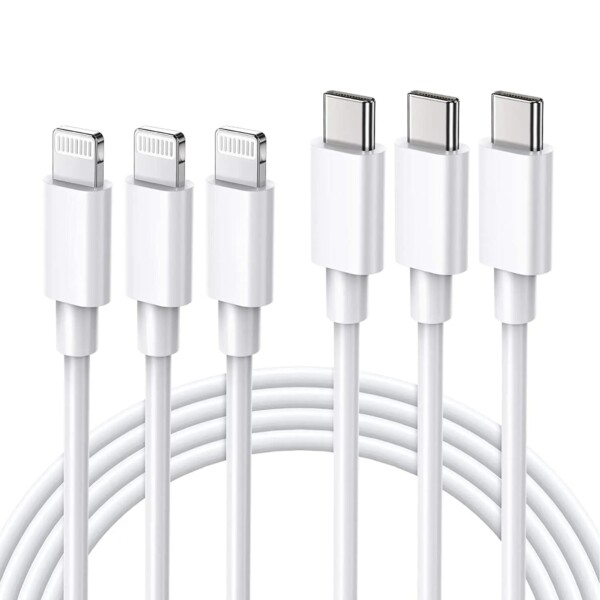 Cable USB Iphone 11 - 12 - 13 Lightning a Tipo C Carga Rápida
