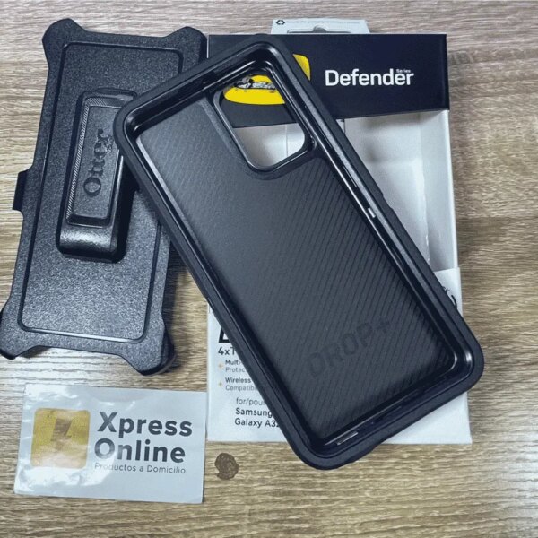 Protector Galaxy A72 Otterbox Defender negro