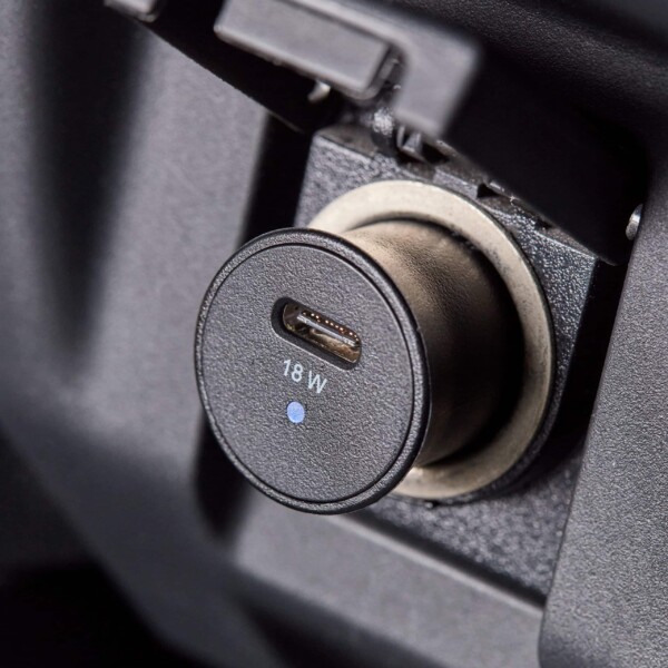 Cargador de Carro para iPhone USB-C, 18 W