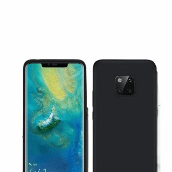 Huawei Mate 20 Pro Protector Candy Silicon Negro