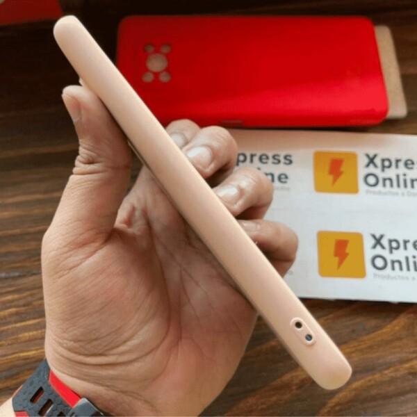 Xiaomi Poco X3 Protector Candy Silicona rosado