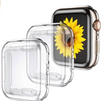 Protector de Pantalla Apple Watch 44mm (kit de 2 protectores) transparentes