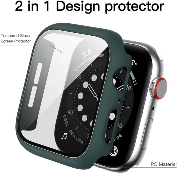 Protector para Apple Watch 44mm 6/5/4/SE Colores Varios