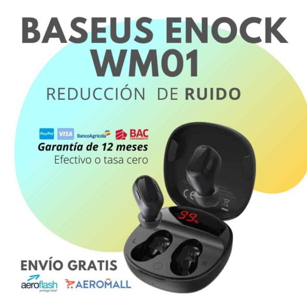 Baseus WM01 Plus Wireless Headphones audifonos