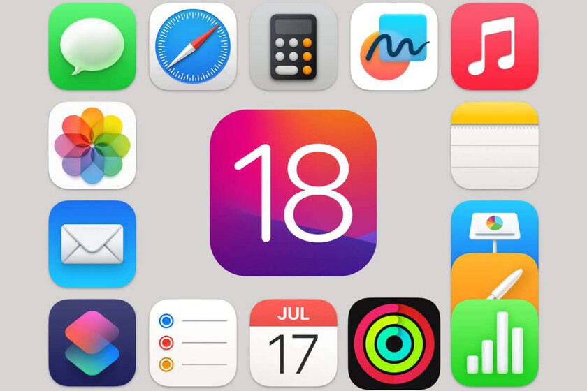 Estas son las 15 aplicaciones que Apple actualizará con iOS 18, la mayor renovación de la historia